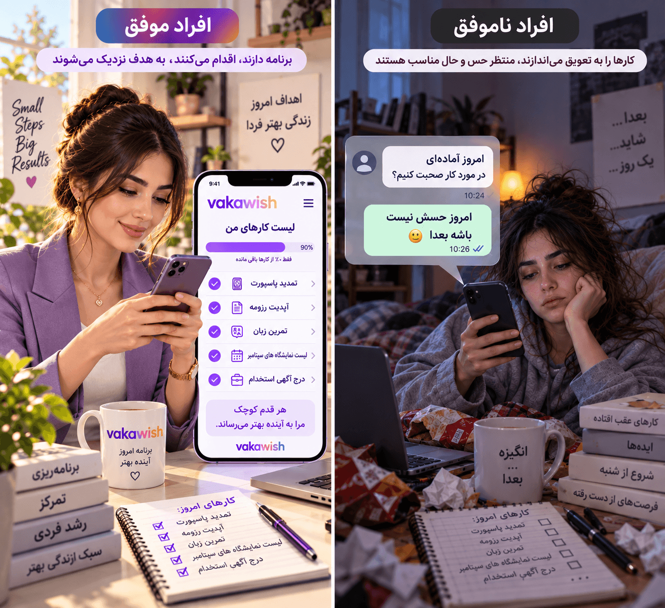 چه چیزی افراد موفق را از افراد ناموفق جدا میکند؟